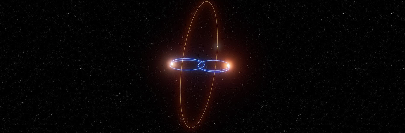 Descubren un Planeta en Órbita Perpendicular Alrededor de una Pareja de Estrellas