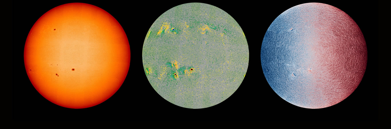 Nuevas Imágenes del Sol Muestran Manchas Solares, Campos y Plasma en Movimiento