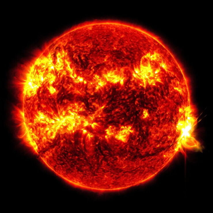 El Sol Emite la Llamarada Solar Más Potente de su Ciclo Solar