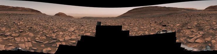 Curiosity Echa un Último Vistazo al Misterioso Azufre en su Viaje por Marte