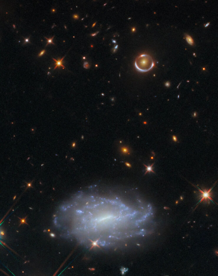 El Hubble Publica una Nueva Imagen Para Celebrar el Año Nuevo