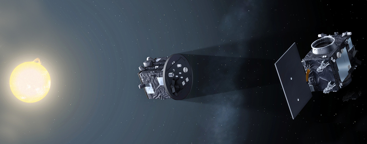 Los dos satélites que componen Proba-3