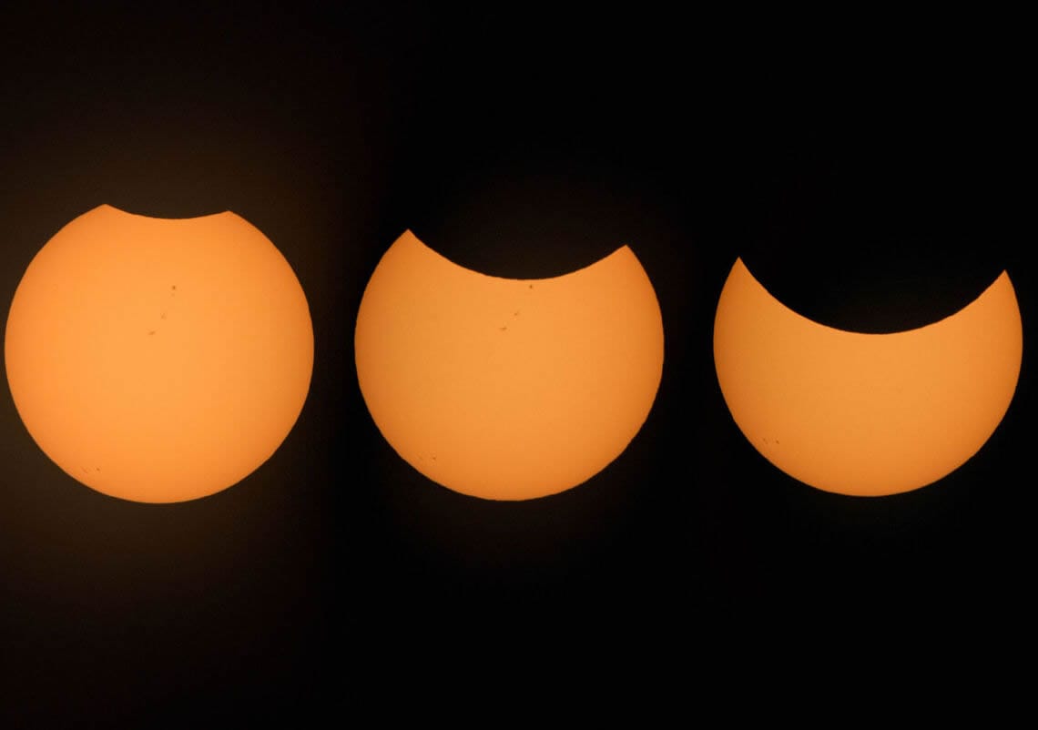 Sábado 29 de Marzo de 2025: Eclipse Parcial de Sol 1 Sábado 29 de Marzo de 2025: Eclipse Parcial de Sol