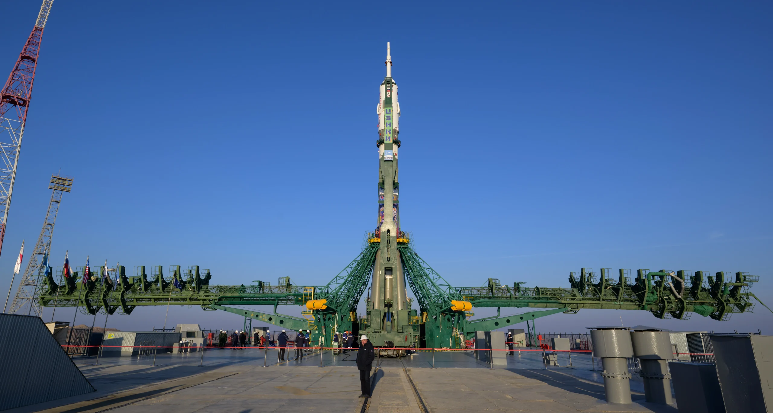 La Soyuz se Prepara para su Lanzamiento Rumbo a la ISS el Día de Acción de Gracias