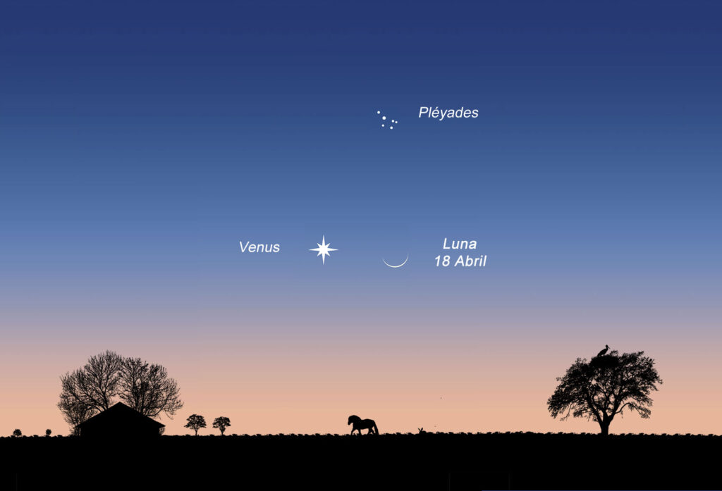 Atardeceres18 y 19 de Abril de 2026. Credit: NASANET