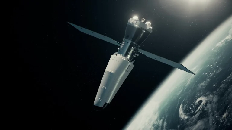 Concepto artístico de Space Rider es el sistema de transporte espacial reutilizable de Europa, desarrollado por la Agencia Espacial Europea (ESA) para realizar misiones en órbita baja y regresar a la Tierra de forma autónoma. Credit: ESA
