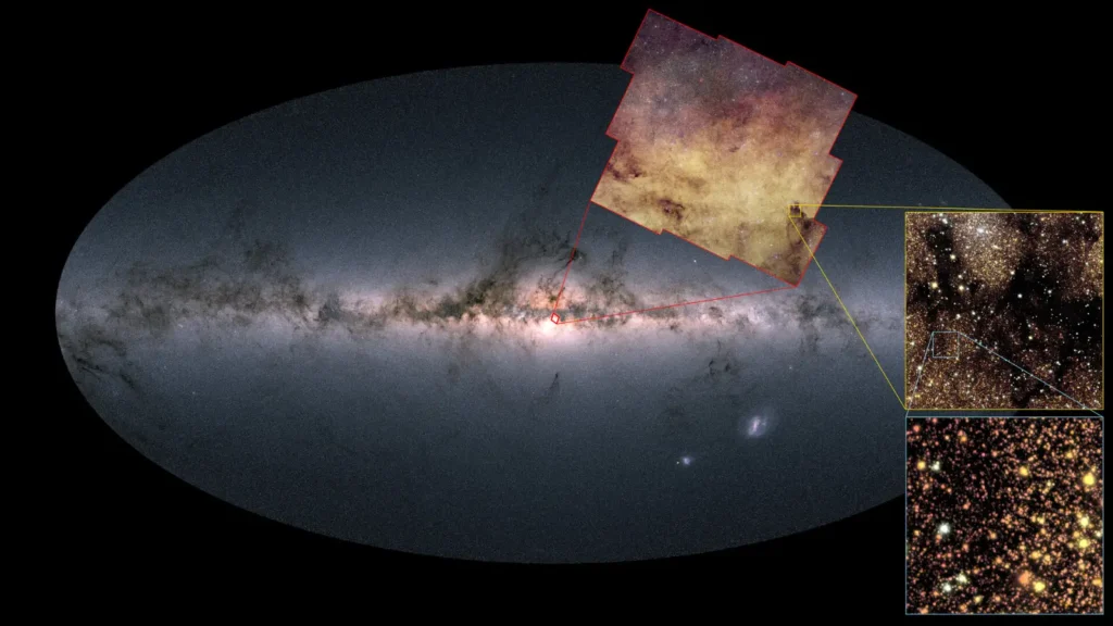La misión Euclid de la Agencia Espacial Europea ha obtenido la imagen más grande y detallada jamás captada del corazón de la Vía Láctea en luz visible. El mosaico, compuesto por más de 60 millones de estrellas, abre una nueva era para la búsqueda y caracterización de exoplanetas en nuestra galaxia.