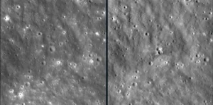 La NASA ha publicado las primeras imágenes detalladas del nuevo cráter provocado por el impacto de la etapa superior de un Falcon 9 de SpaceX contra la Luna el pasado 5 de agosto. El Lunar Reconnaissance Orbiter (LRO) ha permitido estudiar sus dimensiones y los materiales excavados durante la colisión.