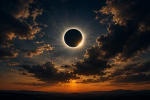 El eclipse solar total del 12 de agosto de 2026 atravesará el norte de España con el Sol muy bajo sobre el horizonte. Pero ¿qué ocurrirá si aparecen nubes? Un cielo no completamente despejado no tiene por qué arruinar el espectáculo: un pequeño claro puede ser suficiente para contemplar la corona solar.