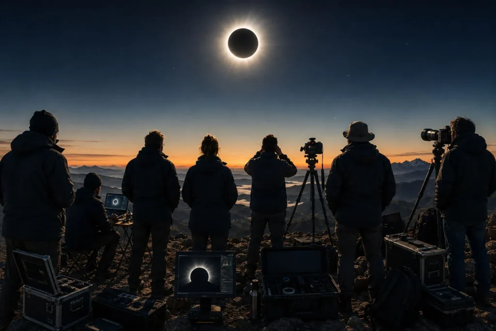 Un grupo de la NASA observará el eclipse solar total del 12 de agosto desde el Castillo de Ponferrada, mientras NASANET retransmitirá el fenómeno en directo.